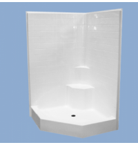 3350 Dakota 48" Neo-Angle Corner Shower