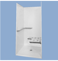 74838 Sam 48" One Piece Barrier Free Shower