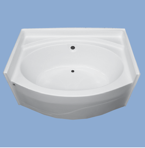 2242 Hickory 60" Oval Garden Tub