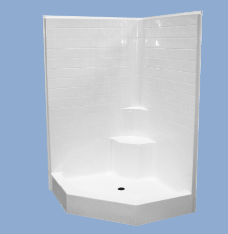 3350 Dakota 48" Neo-Angle Corner Shower