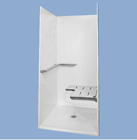 73838 Nick One Piece Barrier Free Shower